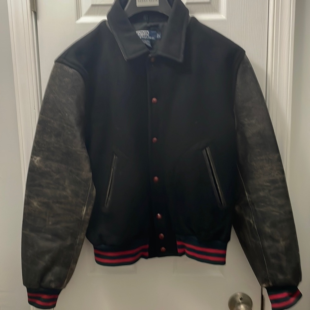 Excellent condition!!! Polo Varsity Jacket.